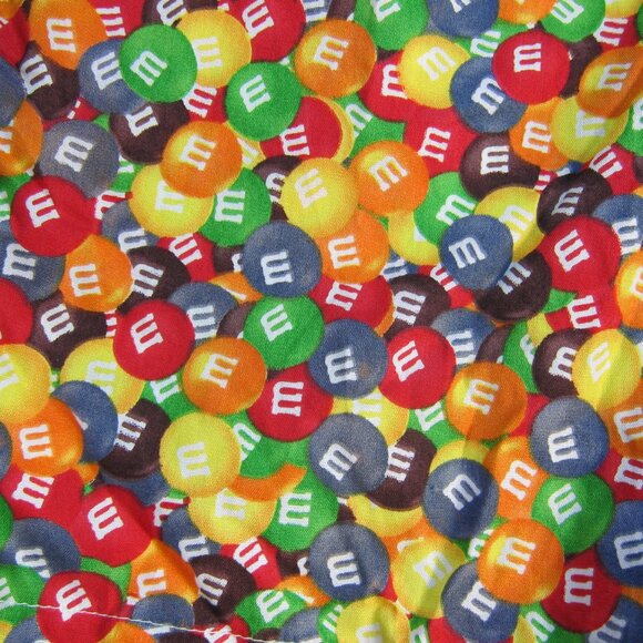 New. Men's M&M's Boxer Lightweight Poplin Lentil Print Multicolor Size XL - Picture 2 of 12